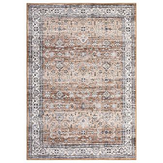 Garvee Indoor Vintage Oriental Rug and Shaggy Floor Carpet for Home Decor