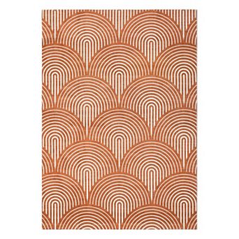 Garvee Contemporary Stripes Rug Soft Modern Abstract Throw Carpet
