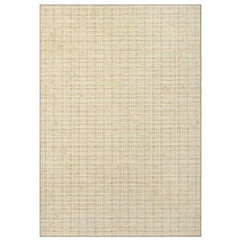 Garvee Soft Washable Area Rug Modern Plaid Throw Rug