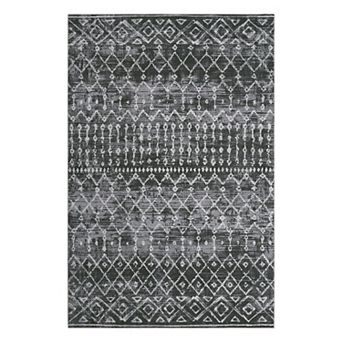 Garvee Vintage Boho Geometric Rug Indoor Soft Non Slip Oriental Carpet Mat