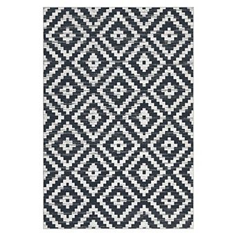 Garvee Modern Trellis Rug Machine Washable Soft Shaggy Floor Carpet