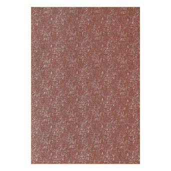 Garvee Textured Jacquard Washable Area and Modern Solid Rug