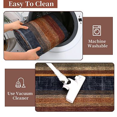 Garvee Modern Stain Resistant Carpet for Home Decor & Indoor Machine Washable Area Rug