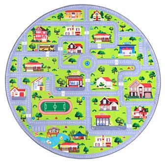 Garvee Educational Car Rug Non Slip Kids Foam Rug