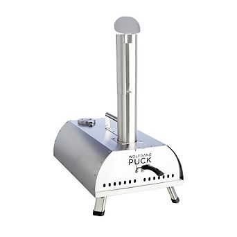Wolfgang Puck Outdoor Pizza Oven, Durable Stainless Steel, Portable Pizza Oven, Compact Storage