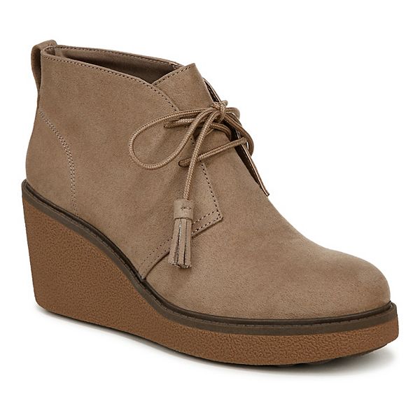 Dr. Scholl's Womens Aurora Shoes Mocha Taupe Microfiber 6.5 M