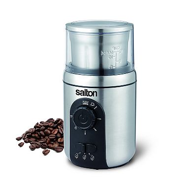Salton Stainless Steel Intelligent Coffee Grinder