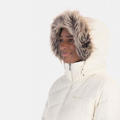Women's Marmot Montreal Faux Fur Trimmed Removable Hood Down Parka