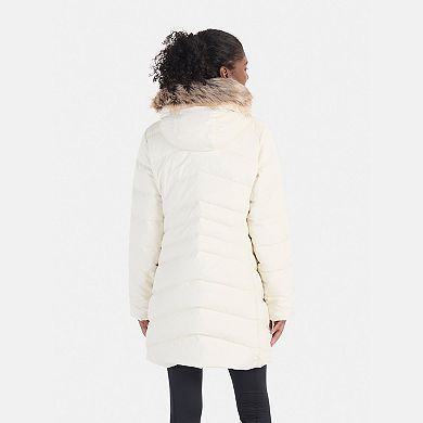 Women's Marmot Montreal Faux Fur Trimmed Removable Hood Down Parka