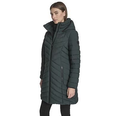 Women's Andrew Marc Bibbed Puffer Walker