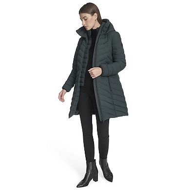 Women's Andrew Marc Bibbed Puffer Walker