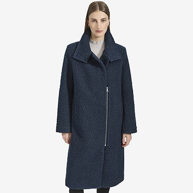 Women's Andrew Marc Boucle Tailored Coat
