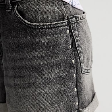 Girls 6-20 SO® High Rise Relaxed-Fit Denim Shorts in Regular & Plus Size