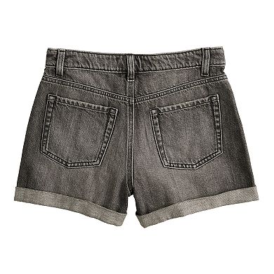 Girls 6-20 SO® High Rise Relaxed-Fit Denim Shorts in Regular & Plus Size