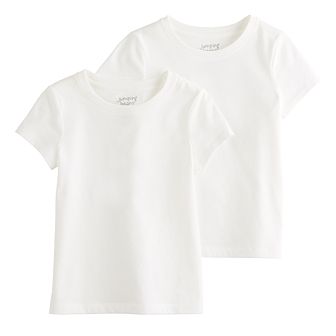 Baby & Toddler Girl Jumping Beans® 2 pk Essential Short Sleeve Tees