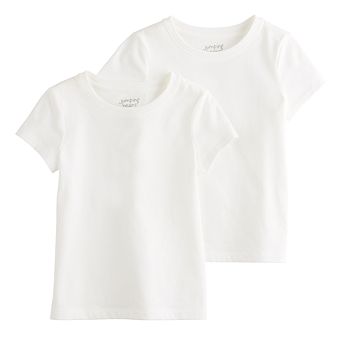Baby & Toddler Girl Jumping Beans® 2 pk Essential Short Sleeve Tees