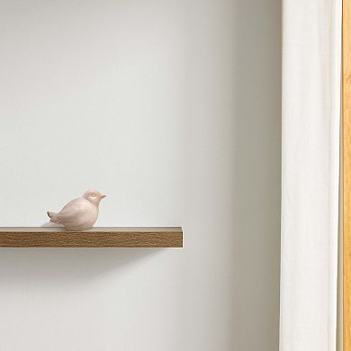 Everyday Decor White Ceramic Bird Table Decor