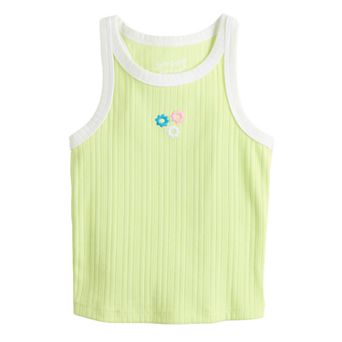Baby & Toddler Girl Jumping Beans® Racerback Rib Tank Top
