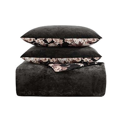 Betsey Johnson Velvet Pink Comforter Set
