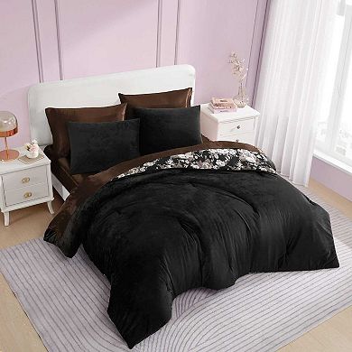 Betsey Johnson Velvet Pink Comforter Set
