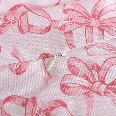 Betsey Johnson Ballet Bows Pink Duvet Set