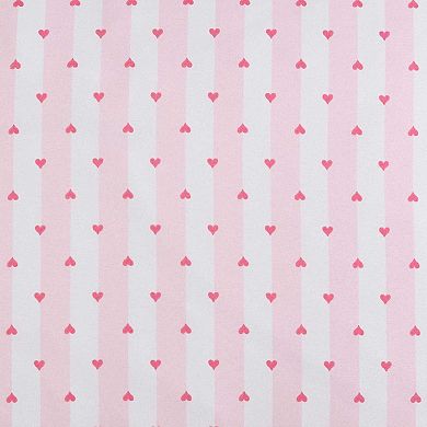 Betsey Johnson Wonderland Stripe Pink Duvet Set