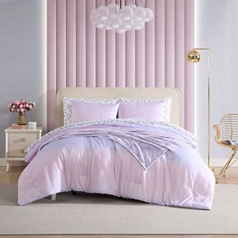Betsey Johnson Ombre Purple Comforter Set