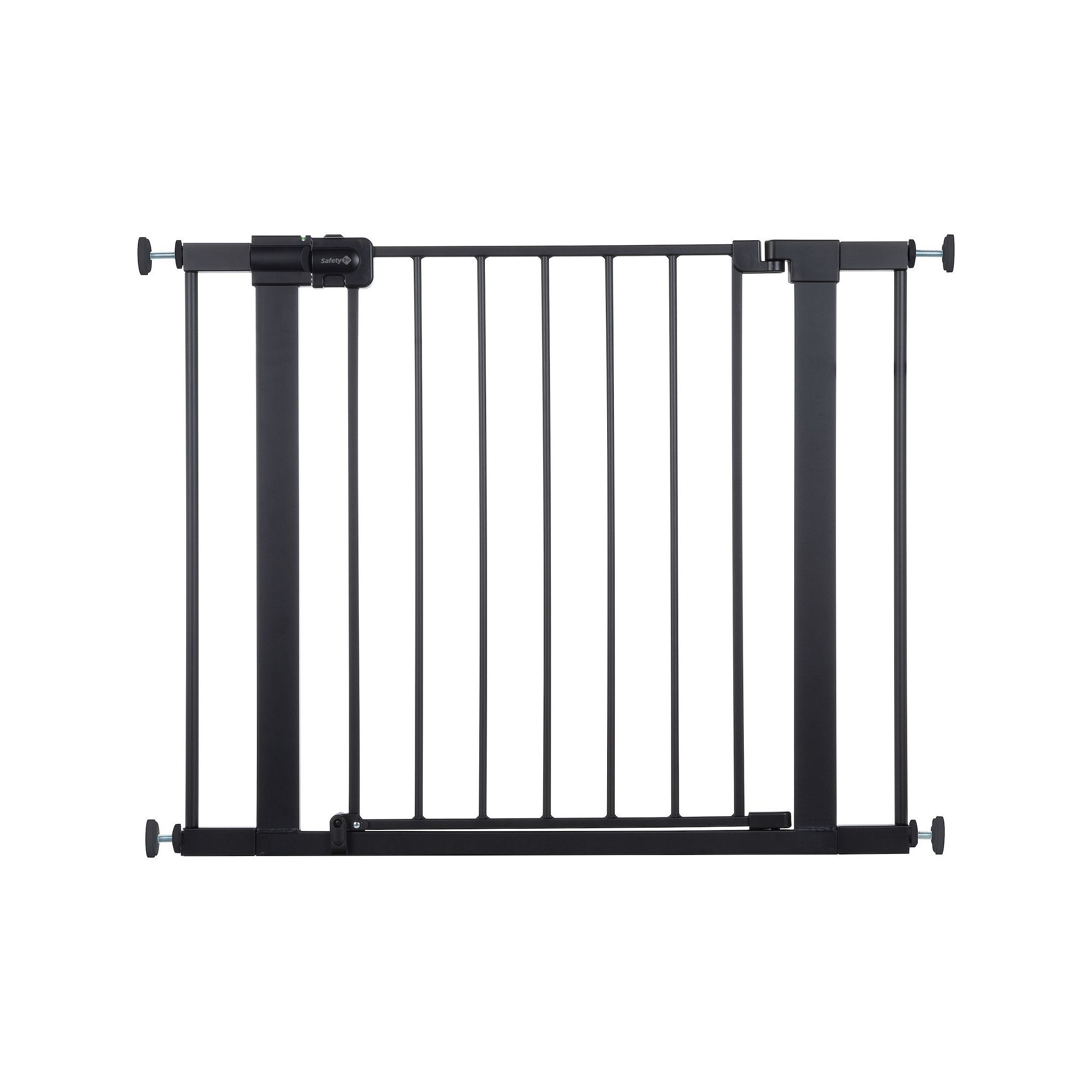 Safety 1st Easy Install Large Walk Through Gate, Matte Black