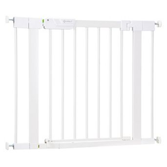 Safety 1st White Pressure-Check Gate with SecureTech