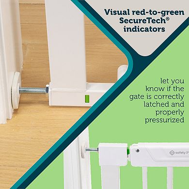 Safety 1st Pressure-Check Gate with SecureTech