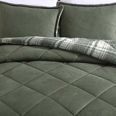 Eddie Bauer Big Lake Plaid Comforter Set with Shams