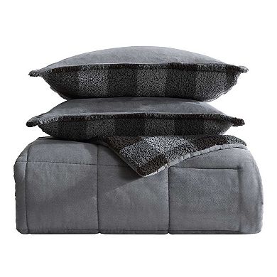 Eddie Bauer Cabin Plaid Comforter Set with Shams