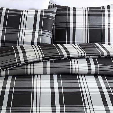 Eddie Bauer Saddle Mountain Plaid Comforter Set with Shams