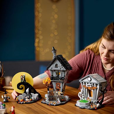 LEGO Ideas The Nightmare Before Christmas Halloween Town Building Set - 21351