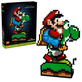 LEGO Super Mario World: Mario & Yoshi Nintendo Figure 71438 Building Kit (1215 pieces)