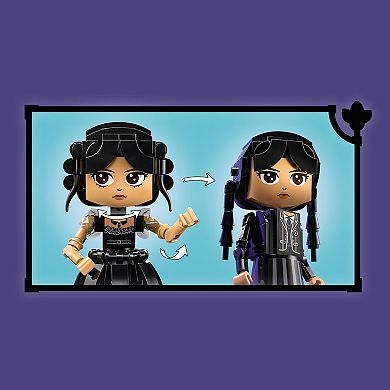 LEGO Wednesday: Wednesday Addams Figure & Toy Doll Building Set - 76780