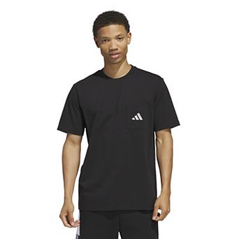 Big & Tall adidas 3-Bar Sportswear Pocket T-Shirt