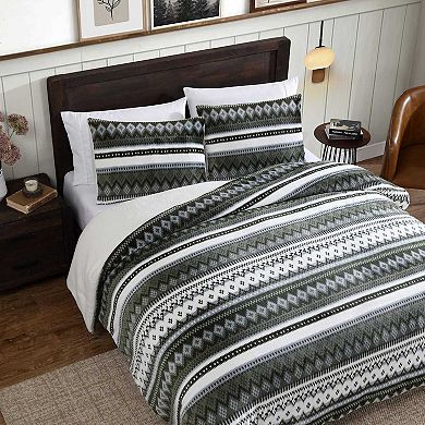 Eddie Bauer Shelton Fair Isle Comforter Set with Shams