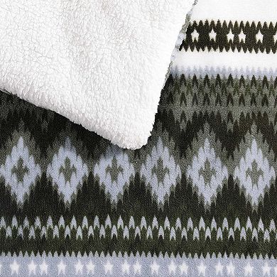 Eddie Bauer Shelton Fair Isle Comforter Set with Shams