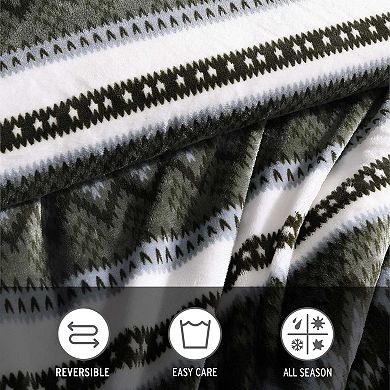 Eddie Bauer Shelton Fair Isle Comforter Set with Shams