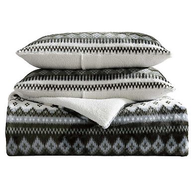 Eddie Bauer Shelton Fair Isle Comforter Set with Shams