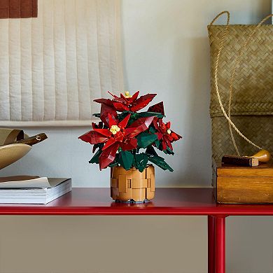 LEGO Icons Poinsettia Plant 10370 Building Kit (608 pieces)