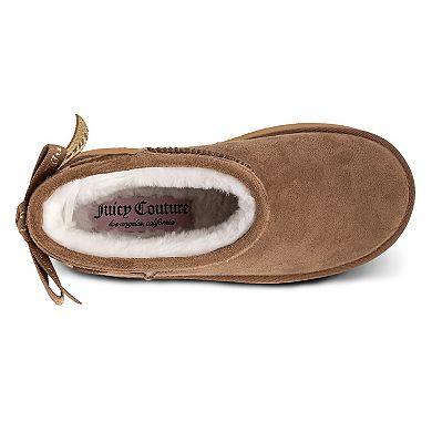 Juicy Couture Kids Olden Girls' Faux-Fur Winter Mini Boots
