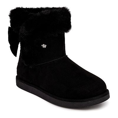 Juicy Couture Kids Krazey Girls Faux Fur Winter Boots