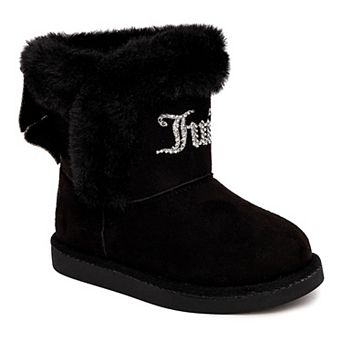 Juicy Couture Kids Krazey 2 Toddler Girls' Faux-Fur Winter Boots
