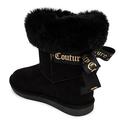 Juicy Couture Kids King Girls Faux Fur Winter Boots