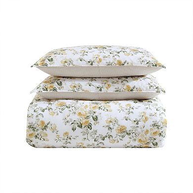 Laura Ashley Roses Gold Bonus Comforter Set