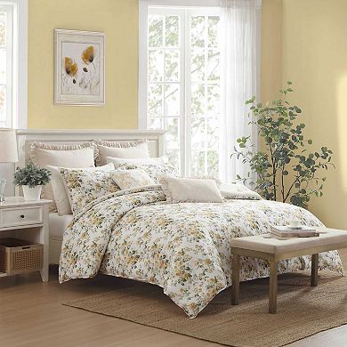 Laura Ashley Roses Gold Bonus Comforter Set