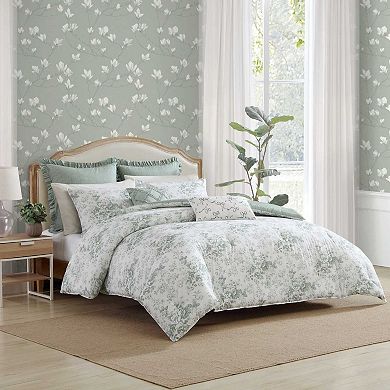 Laura Ashley Toile Delight Bonus Comforter Set