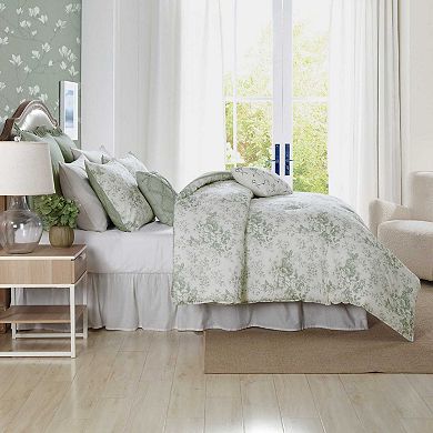 Laura Ashley Toile Delight Bonus Comforter Set